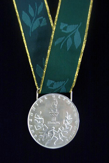 1996년 아틀랜타 올림픽 은메달 - 뒷면