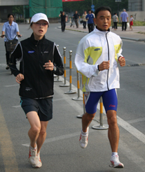 이봉주, 이은정 마라톤코스 직접 달리다!