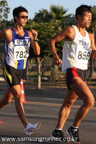 [전국체전]경보20km 김현섭ㆍ박칠성 동반 한국기록! 사진