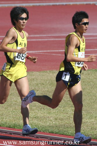 [전국체전]남10000m, 전은회 선수 2위! 사진