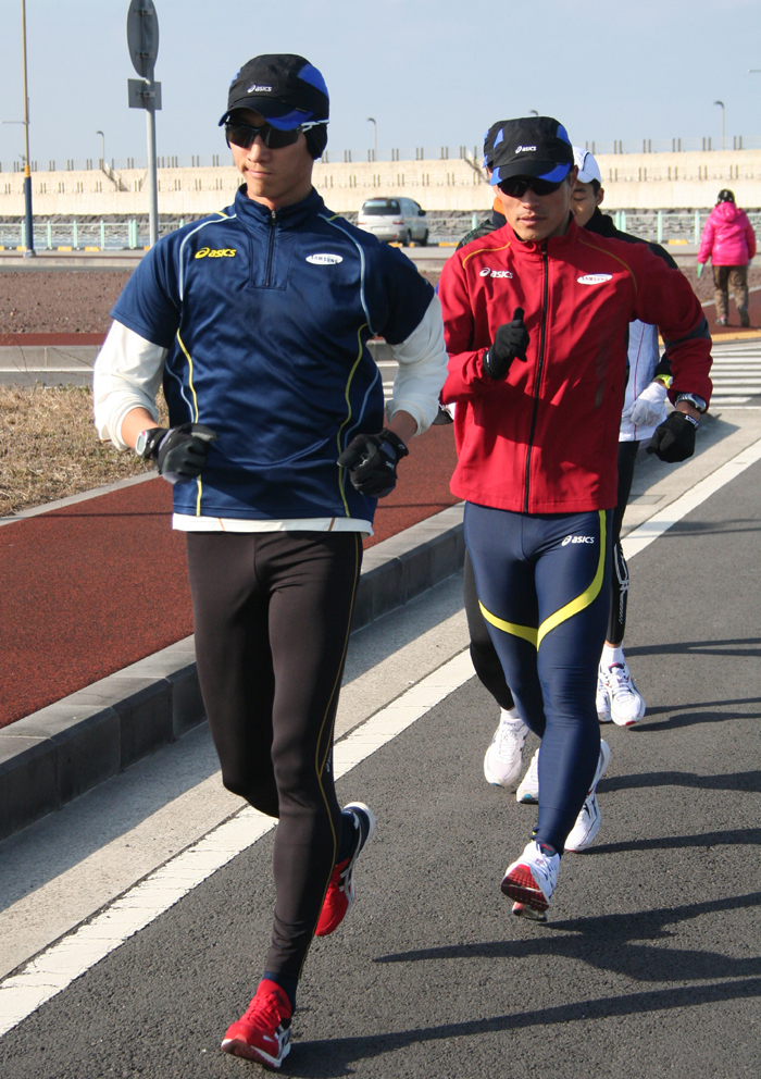 [제주전훈] 제주도 바닷바람을 뚫고... 사진