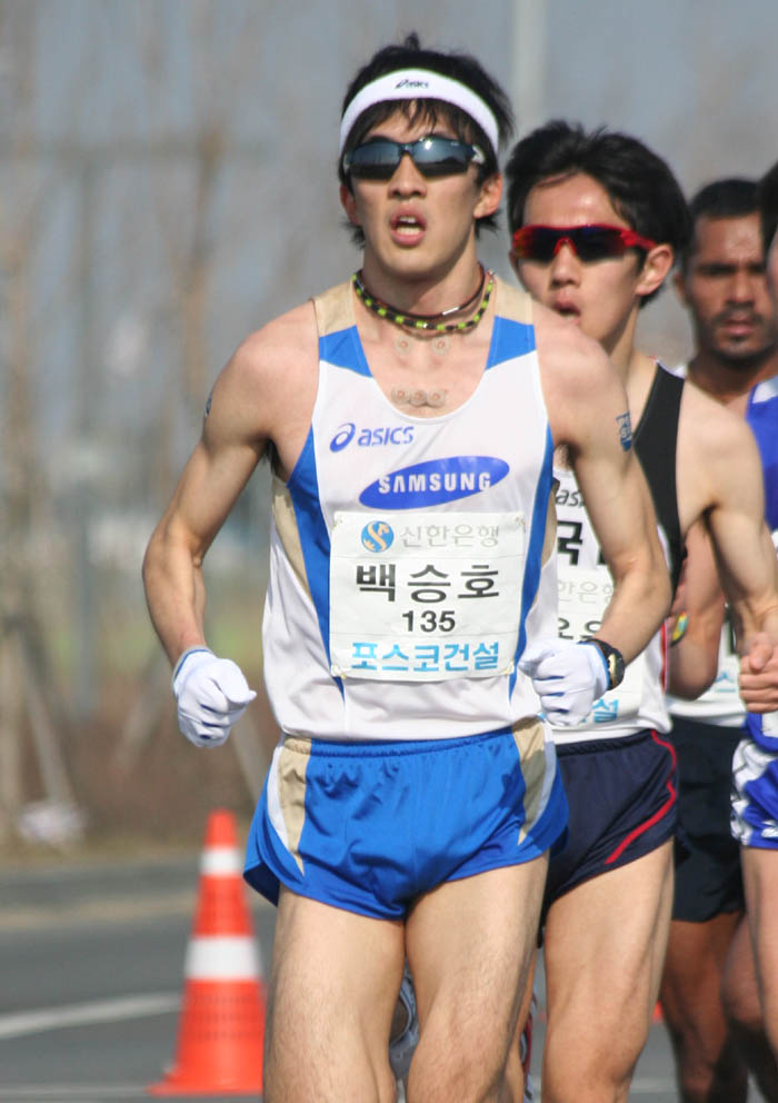 [인천국제하프] 기대주 백승호, 삼성전자 유니폼을 입고 데뷔전 사진