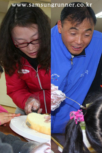 [08봉사활동]이봉주, 이은정 원생들을 위해 사진