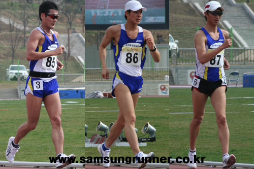 [10실업육상선수권]김동영, 남자경보 10000m 3위 사진