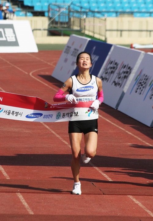 [서울국제마라톤] 김성은 사진