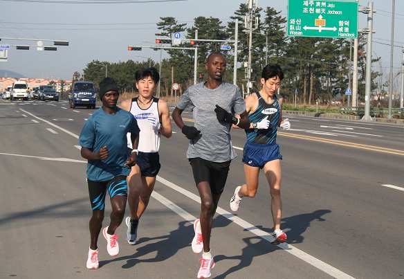 [제주동계전지훈련] 남자장거리팀 사진