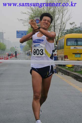 <종별육상>박칠성,김현섭 한국신기록