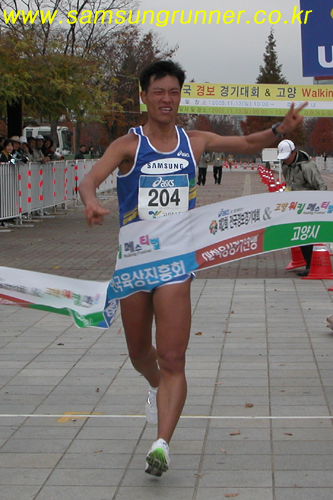 박칠성, 전국경보대회 대회신으로 우승