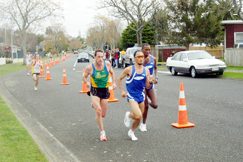 뉴질랜드 전지훈련 10K Road race 출전