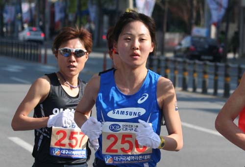 [대구국제마라톤] 이숙정, 여자부 12위