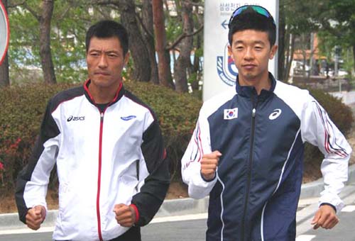 박칠성, 김현섭 IAAF세계경보컵 톱10 도전