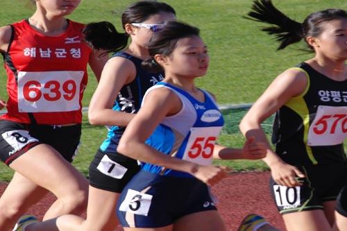[전국종별육상] 현서용, 여자1500m 3위
