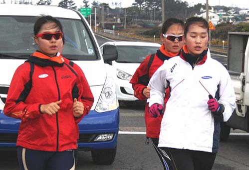 남녀장거리팀, 경기국제하프마라톤 출전