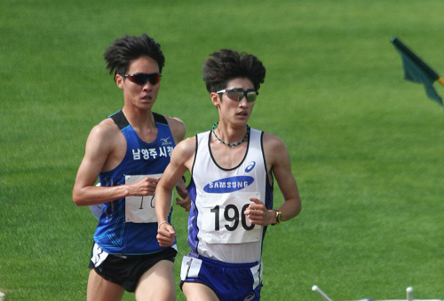 전국육상선수권 - 김민 10000m  우승 -