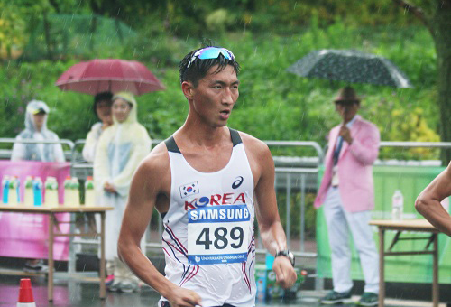 [광주유니버시아드] 남자경보20km 최병광 16위