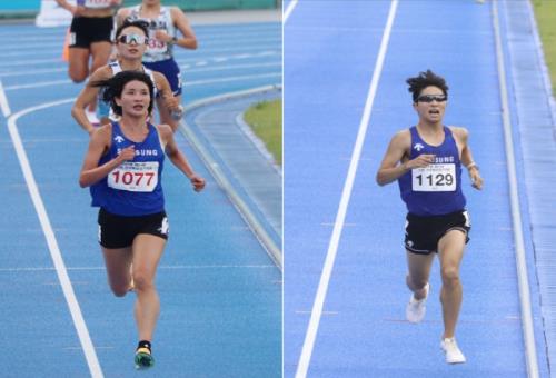 [KAAF배 그린전국육상경기 대회]  김도연 여자 5000m 1위, 홍진표 남자 10000m 3위