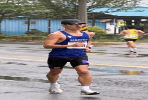 [백제왕도 익산 2026 전국육상경기] 임동민, 남자경보 20km 1위
