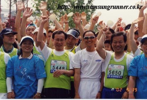 이봉주선수 환경월드컵 마라톤 축제참가